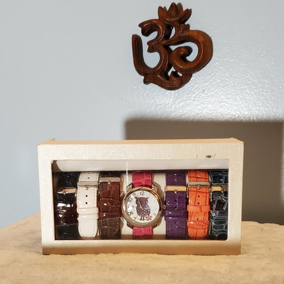 7 Band Owl Watch Gift Set - Picture 4 of 4